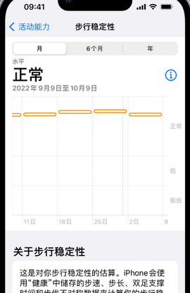 康乐iPhone手机维修如何在iPhone开启'步行稳定性通知'