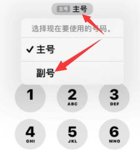 康乐苹果14维修店分享iPhone 14 Pro Max使用副卡打电话的方法 