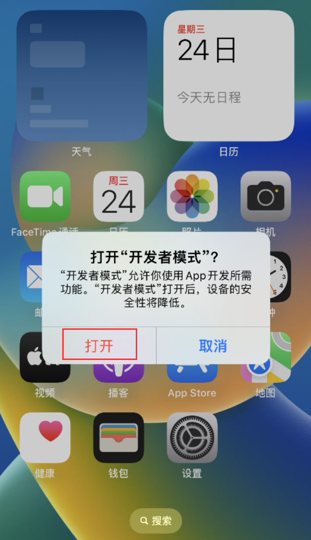康乐苹果手机维修分享如何打开开发者模式 