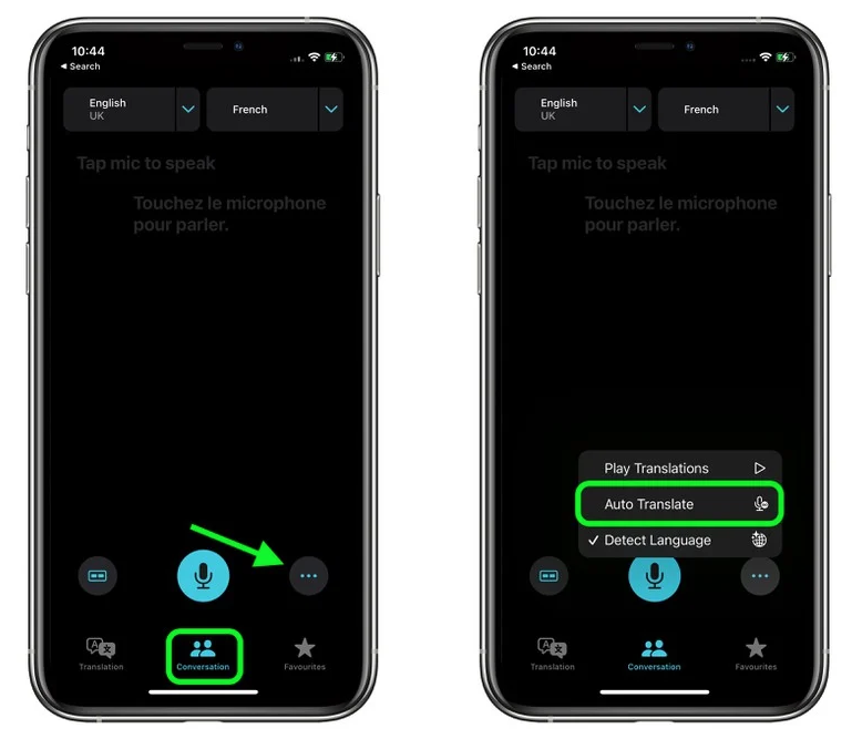 康乐苹果手机维修分享iOS 15 “翻译” App 新改进 