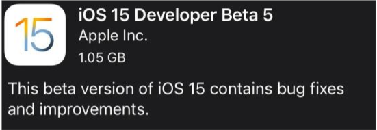 康乐苹果手机维修分享如何升级到iOS15.0 beta5 