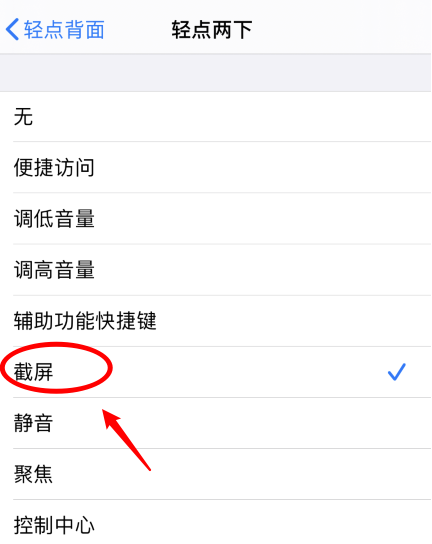 康乐苹果手机维修分享iPhone12如何启用双击截屏 